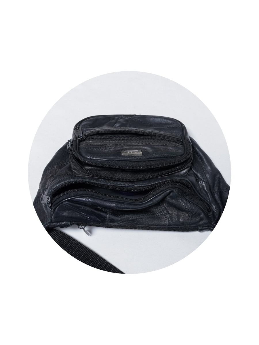 totes / 1980's Leather Waist Pouch