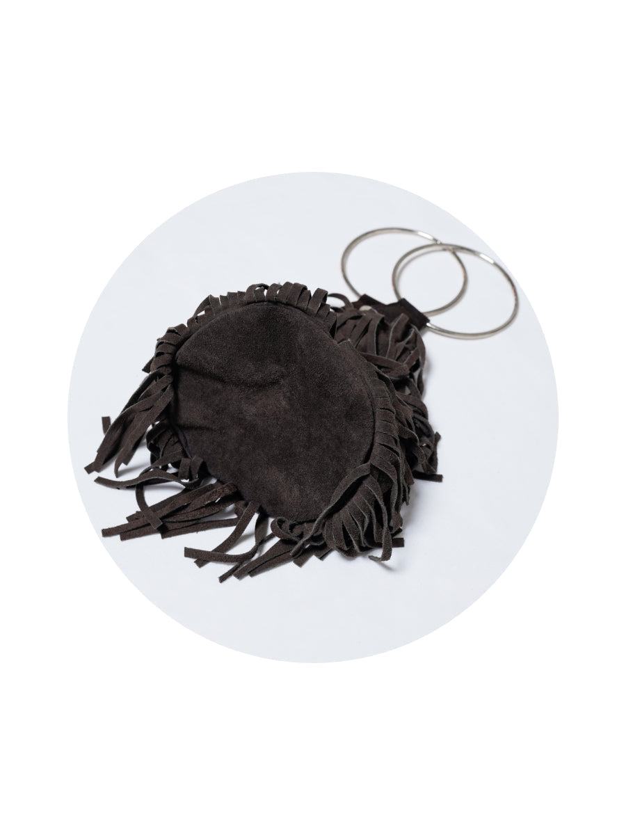 Fringe Leather Hand Bag